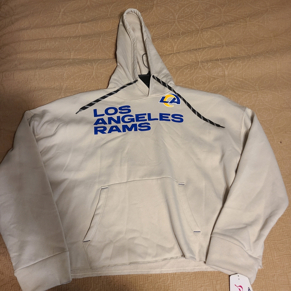 NFL Team Apparel Cream Hoodie